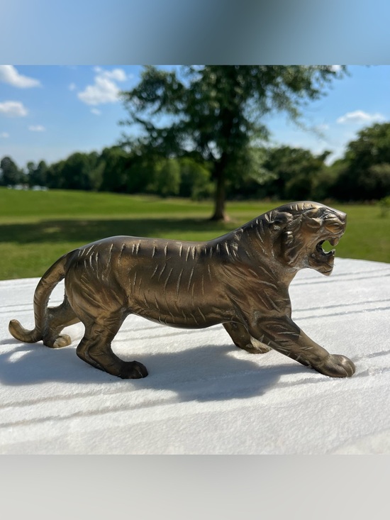 Vintage Other - Handmade Vintage Brass Panther